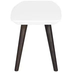 Table basse Josiah - Blanc/Brun foncé - Safavieh