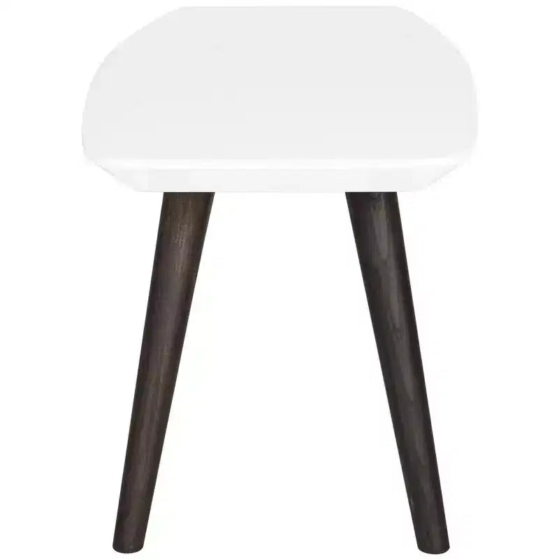 Table basse Josiah - Blanc/Brun foncé - Safavieh