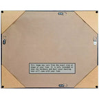 Miroir Mural en Bois Non Biseauté Amanti Art Lucie Champagne 25,25 x 19,25 po