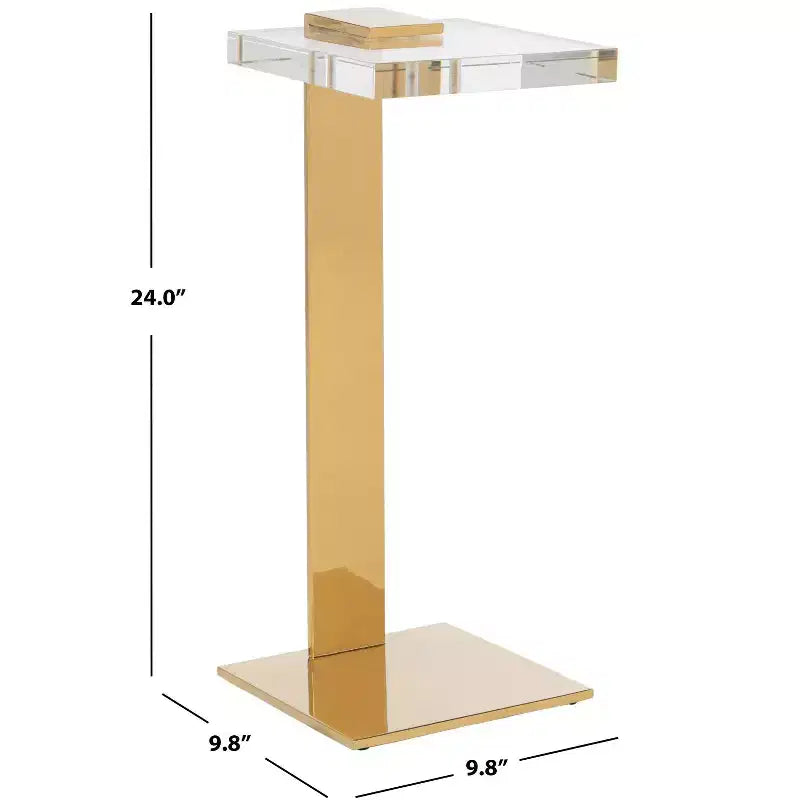 Table d'appoint en acrylique Mars - SFV3563 - Safavieh Couture