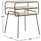 Table d'appoint Marcel - FOX4252 - Gris clair - Safavieh Couture