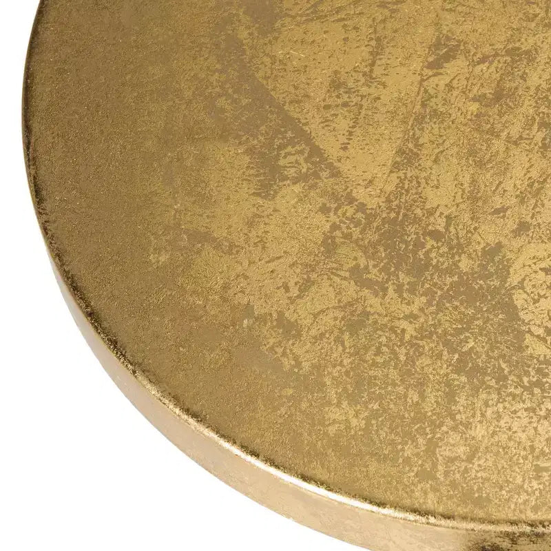 Tabouret de bar Emery à feuilles d'or trempées - FOX3230 - Safavieh Couture