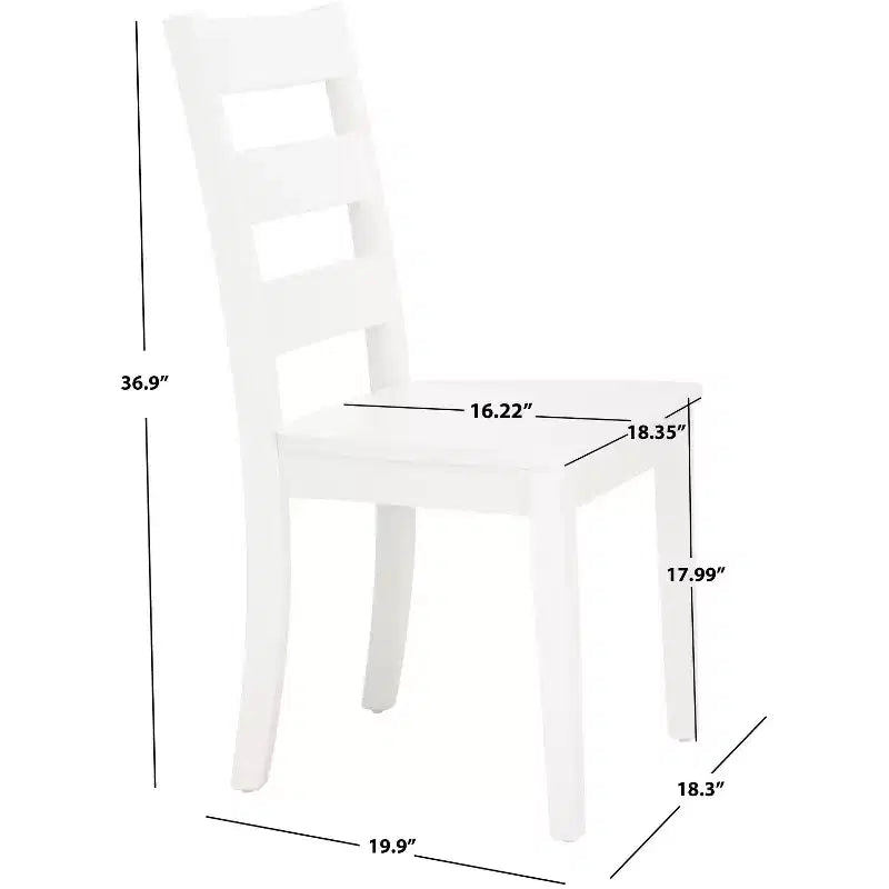 Chaise de salle à manger Silio à dossier échelons - DCH9213 - Safavieh