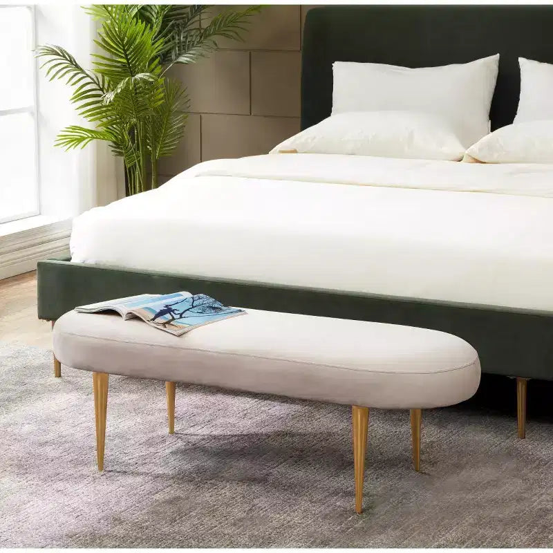 Banc ovale Corinne - SFV4704 - Safavieh Couture