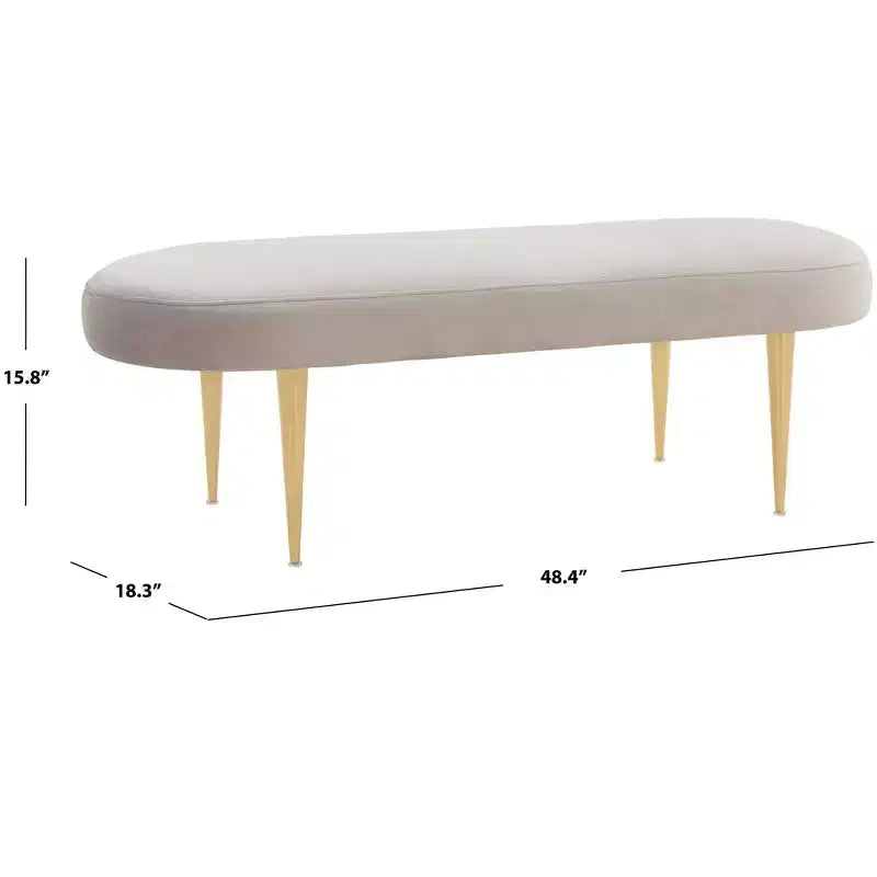 Banc ovale Corinne - SFV4704 - Safavieh Couture