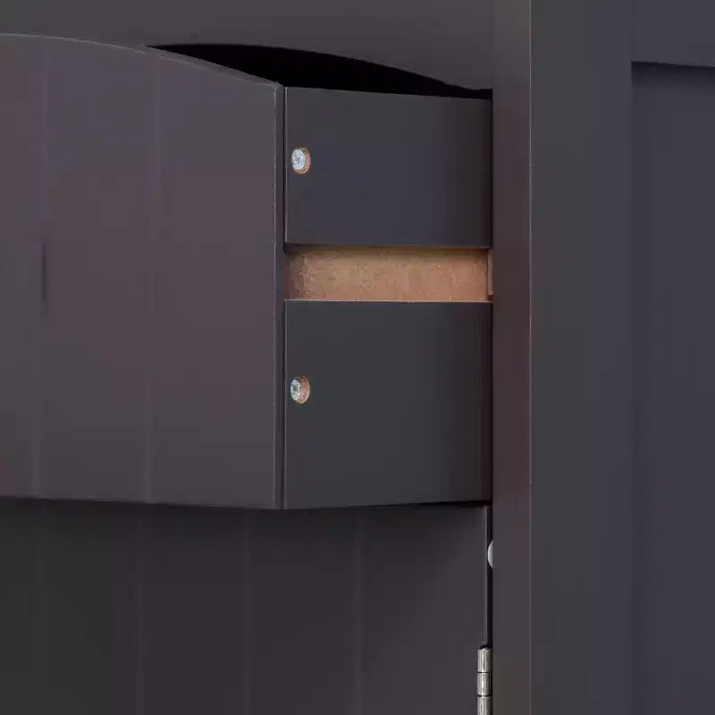 Meuble de salle de bain HOMCOM, colonne de salle de bain autoportante, meuble de rangement haut avec 3 étagères et tiroir