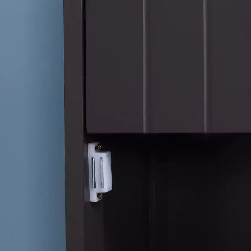 Meuble de salle de bain HOMCOM, colonne de salle de bain autoportante, meuble de rangement haut avec 3 étagères et tiroir