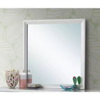 Miroir de commode encadré carré classique Passion Furniture 36 po x 36 po