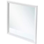 Miroir de commode encadré carré classique Passion Furniture 36 po x 36 po