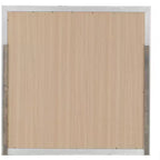 Miroir de commode encadré carré classique Passion Furniture 36 po x 36 po