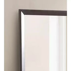Miroir de commode encadré carré classique Passion Furniture 36 po x 36 po