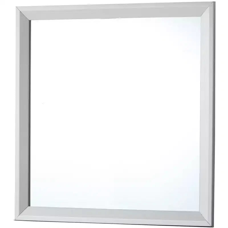 Miroir de commode encadré carré classique Passion Furniture 36 po x 36 po