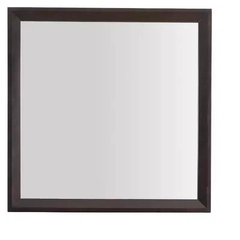 Passion Furniture 36 in. x 36 in. Classic Square Framed Dresser Mirror