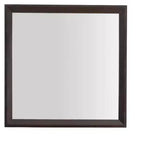 Passion Furniture 36 in. x 36 in. Classic Square Framed Dresser Mirror