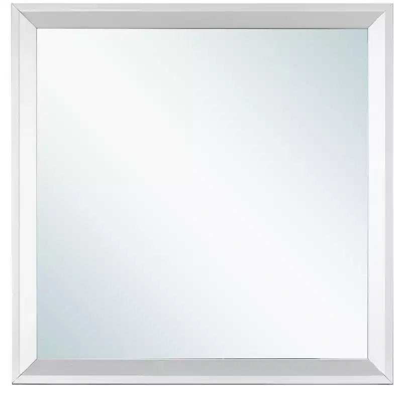 Miroir de commode encadré carré classique Passion Furniture 36 po x 36 po