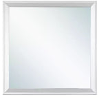Miroir de commode encadré carré classique Passion Furniture 36 po x 36 po