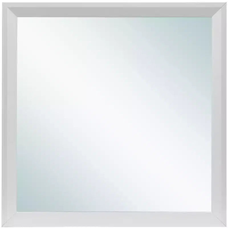 Miroir de commode encadré carré classique Passion Furniture 36 po x 36 po