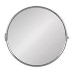 Miroir Mural Pivotant Kate and Laurel Taurus, 26x24, Argent