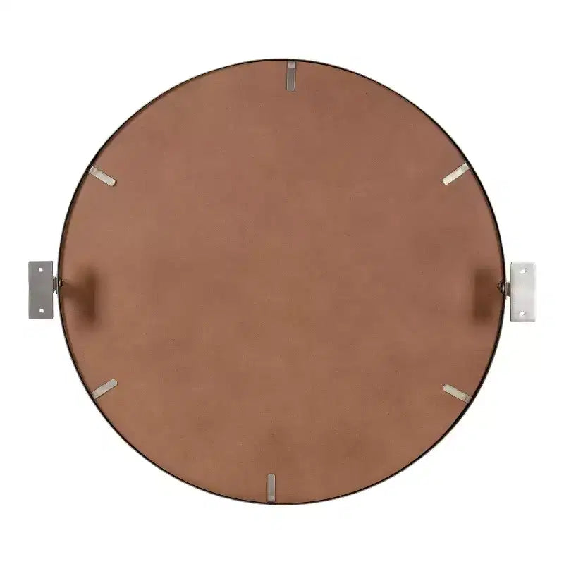 Miroir Mural Pivotant Kate and Laurel Taurus, 26x24, Argent