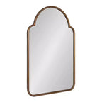 Kate and Laurel Arthell Metal Arch Mirror, 24x36, Gold
