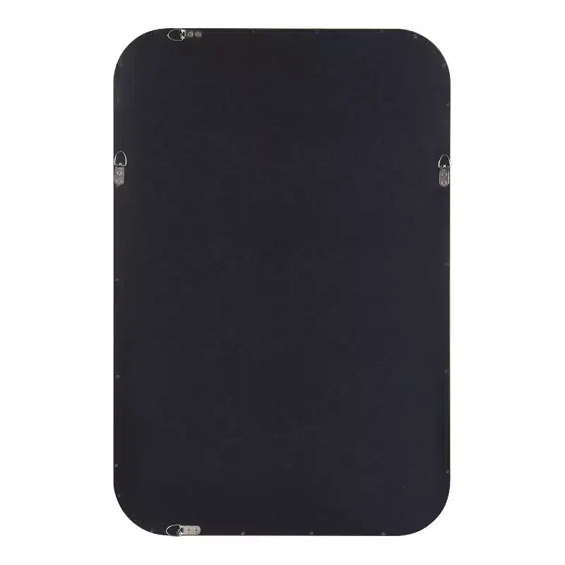 Miroir rectangulaire à rayon encadré Kate and Laurel Hutton Wood