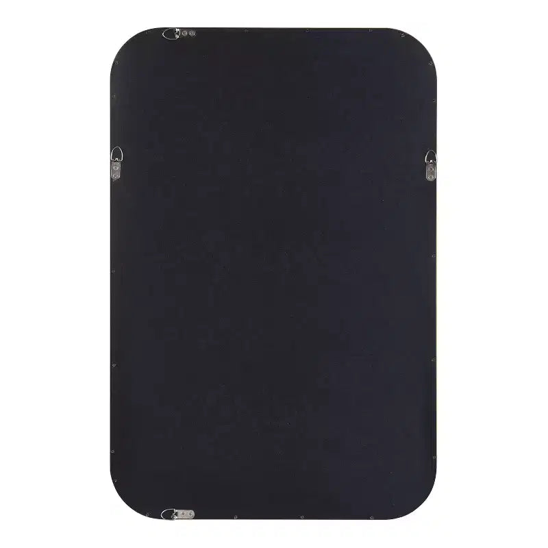 Miroir rectangulaire à rayon encadré Kate and Laurel Hutton Wood