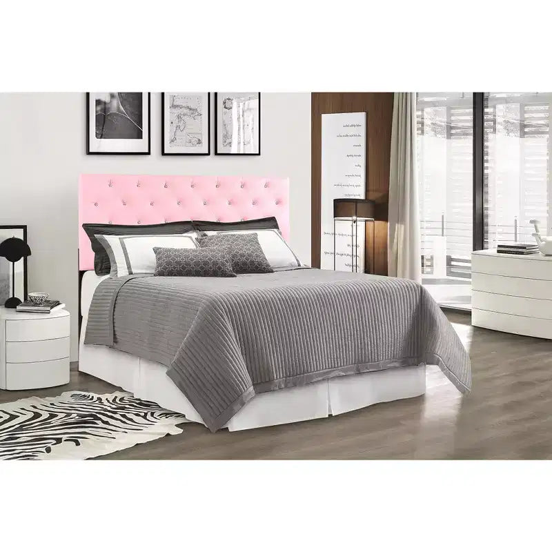 Tête de lit capitonnée pleine Passion Furniture Super Nova 2