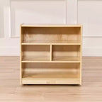 Meuble de rangement pour blocs de construction mobile ECR4Kids, petit, mobilier de salle de classe
