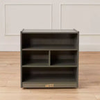 Meuble de rangement pour blocs de construction mobile ECR4Kids, petit, mobilier de salle de classe