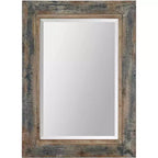 Uttermost Bozeman 38 High Slate Blue Wall Mirror