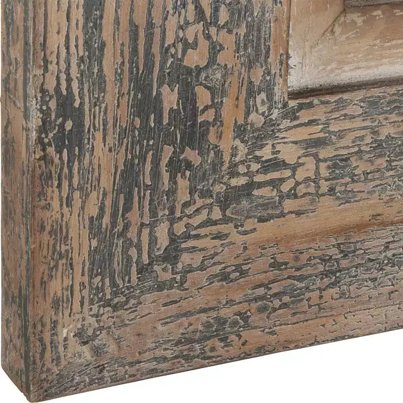 Miroir mural Uttermost Bozeman 38 po, bleu ardoise
