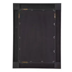 Miroir mural Uttermost Bozeman 38 po, bleu ardoise