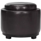 Plateau rond Chelsea Ottoman - HUD8232 - Safavieh Couture