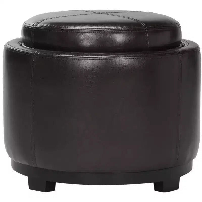 Plateau rond Chelsea Ottoman - HUD8232 - Safavieh Couture