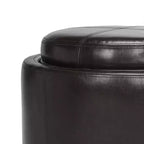Plateau rond Chelsea Ottoman - HUD8232 - Safavieh Couture