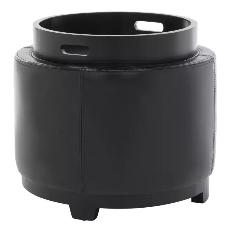 Plateau rond Chelsea Ottoman - HUD8232 - Safavieh Couture