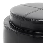 Plateau rond Chelsea Ottoman - HUD8232 - Safavieh Couture