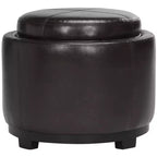 Plateau rond Chelsea Ottoman - HUD8232 - Safavieh Couture