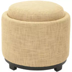 Plateau rond Chelsea Ottoman - HUD8232 - Safavieh Couture