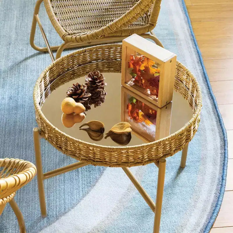 Table miroir en osier lavable Kaplan Early Learning