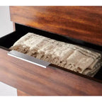 Commode moderne 8 tiroirs Brylin - SFV2112 - Noyer foncé - Safavieh Couture