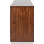 Commode moderne 8 tiroirs Brylin - SFV2112 - Noyer foncé - Safavieh Couture