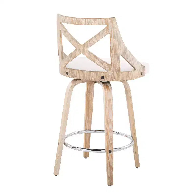 Lot de 2 tabourets de bar à hauteur de comptoir Charlotte - LumiSource