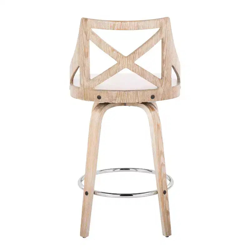 Lot de 2 tabourets de bar à hauteur de comptoir Charlotte - LumiSource