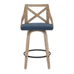 Lot de 2 tabourets de bar à hauteur de comptoir Charlotte - LumiSource