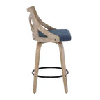Lot de 2 tabourets de bar à hauteur de comptoir Charlotte - LumiSource