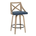 Lot de 2 tabourets de bar à hauteur de comptoir Charlotte - LumiSource