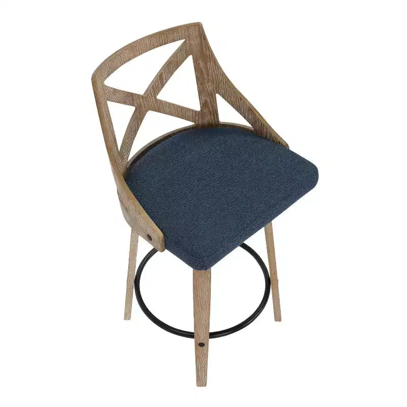 Lot de 2 tabourets de bar à hauteur de comptoir Charlotte - LumiSource