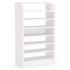 Tribesigns 8-Tier Open Wooden Shoe Cabinet