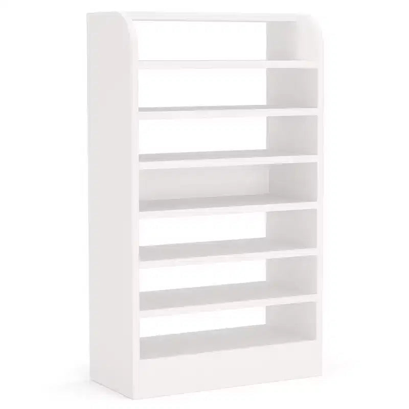 Tribesigns 8-Tier Open Wooden Shoe Cabinet